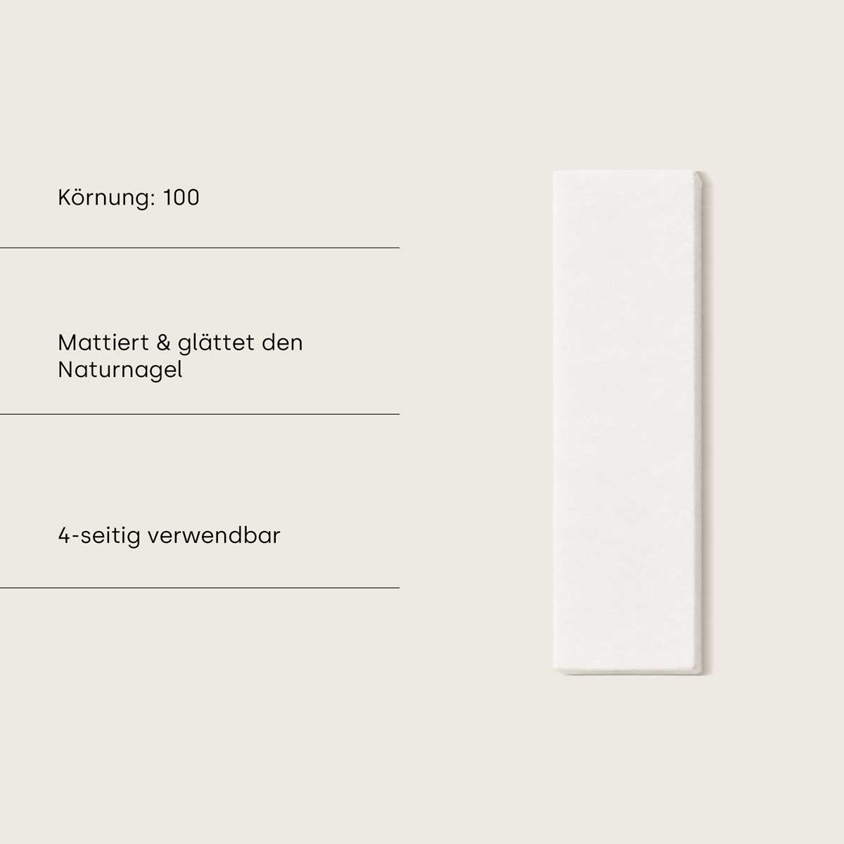 10er Pack Buffer weiß 100/120
