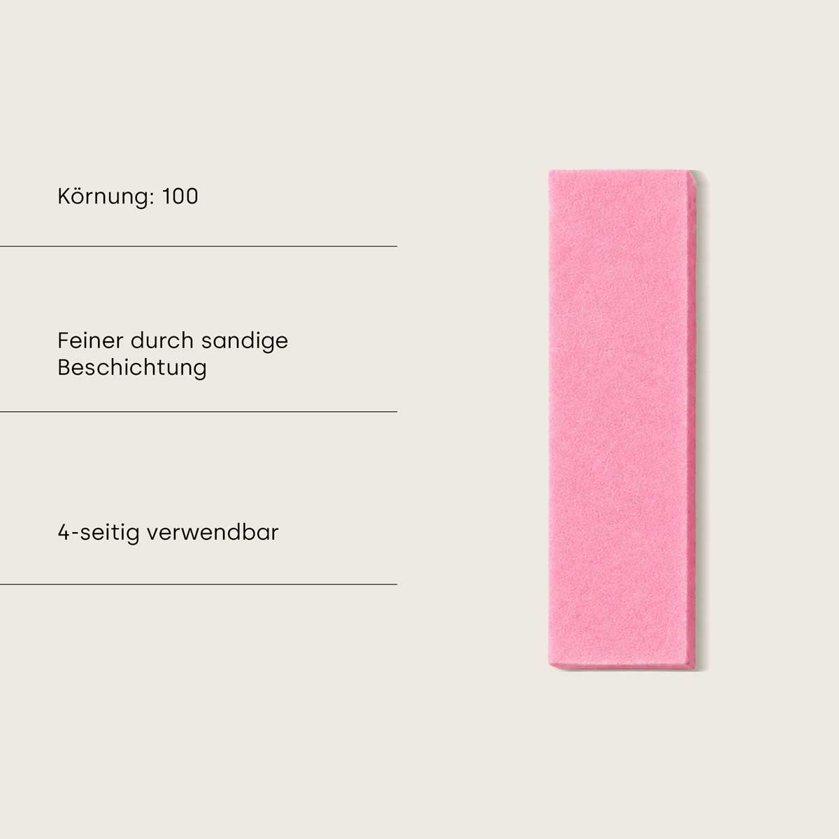 Schleifblock / Buffer "pink"