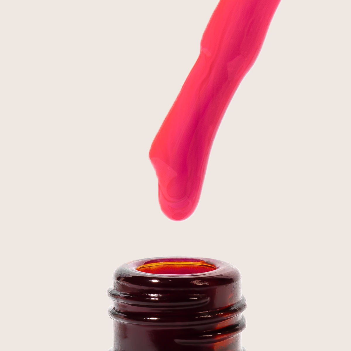 Vernis UV Shellac Fraise Néon 15 ml -L409- 