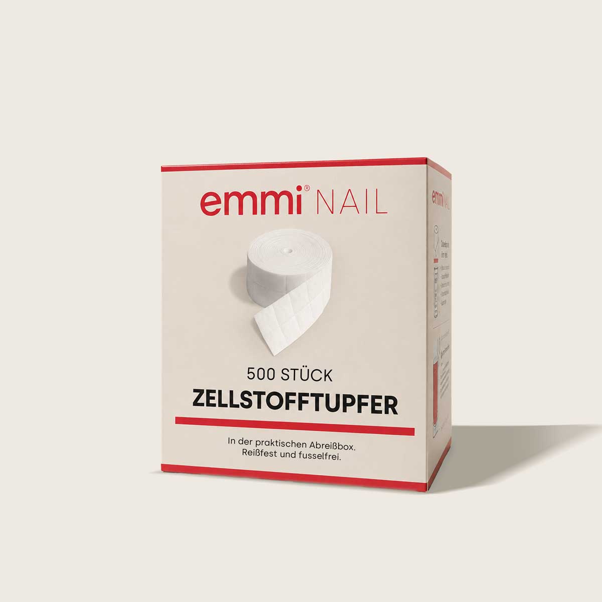 Emmi-Nail Zelletten fusselfrei 500St. mit Profi Abreißbox