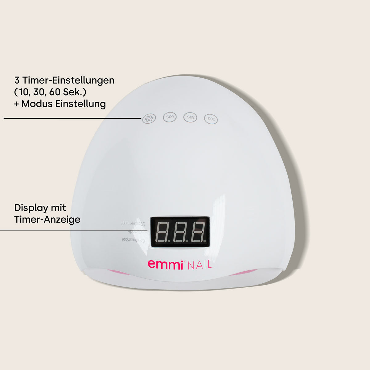 Lampe à ongles UV/LED Emmi Ladies Light 