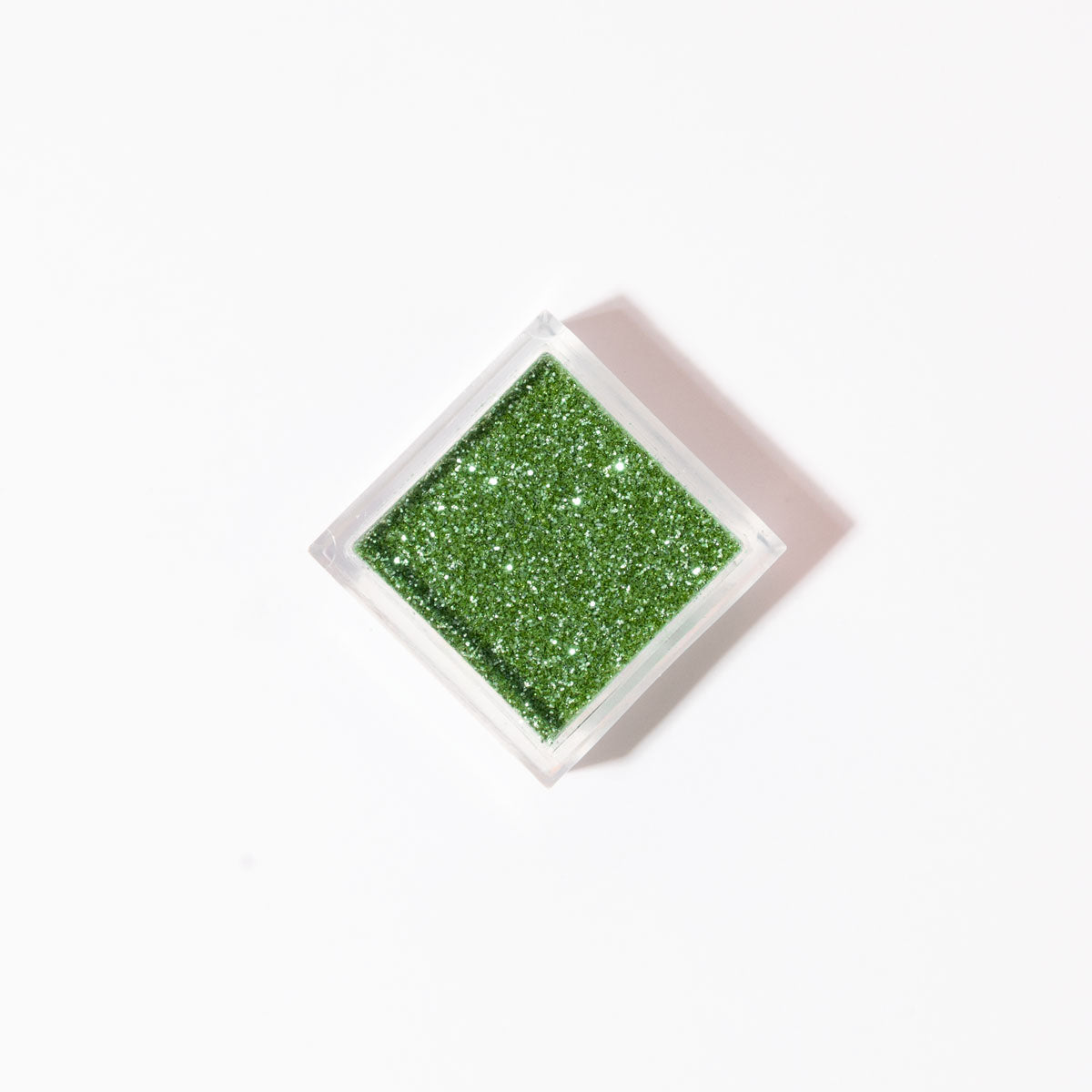 Glitterpuder gelb-grün