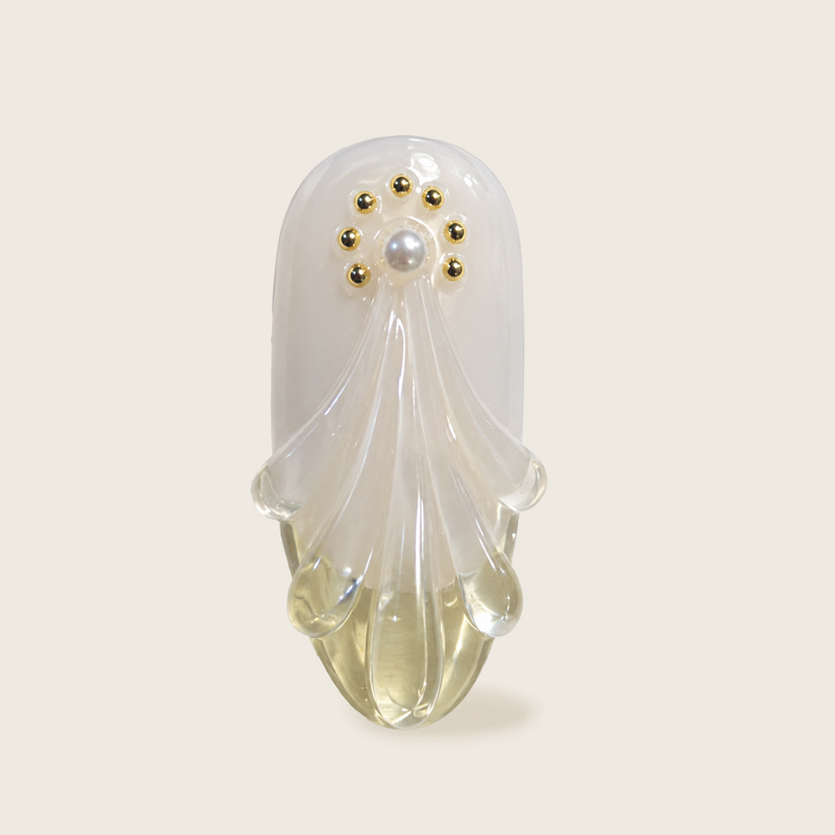 Gel de pâte à modeler Emmi-Nail 4D transparent 8 g -F399- 