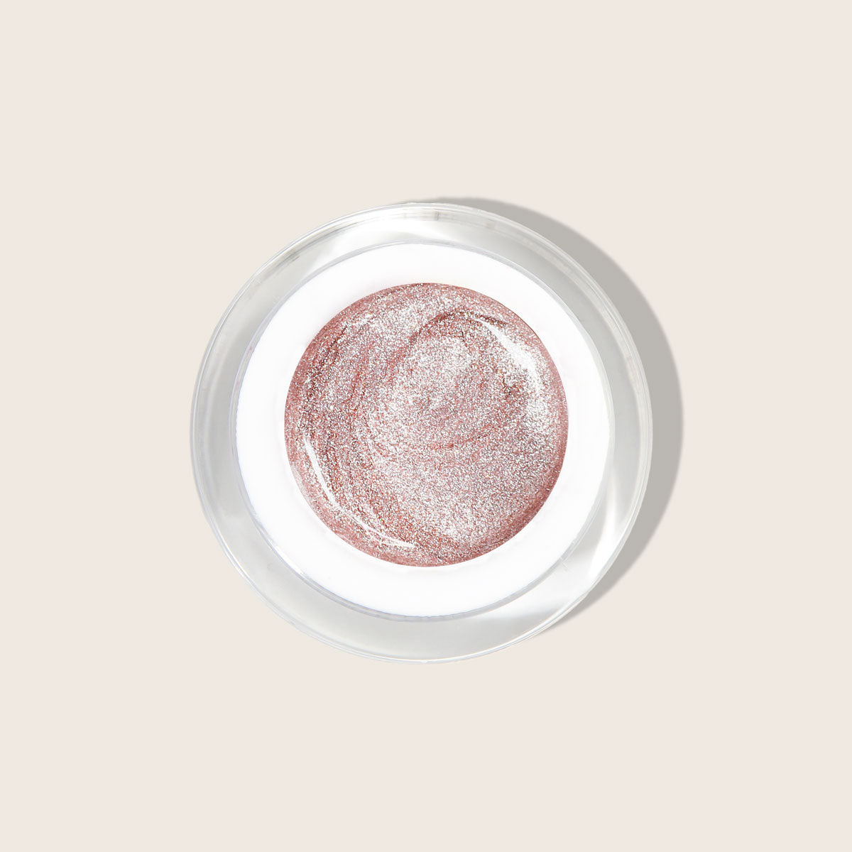 Gel de couleur pour ongles Emmi-Ivoire métallisé -F409-