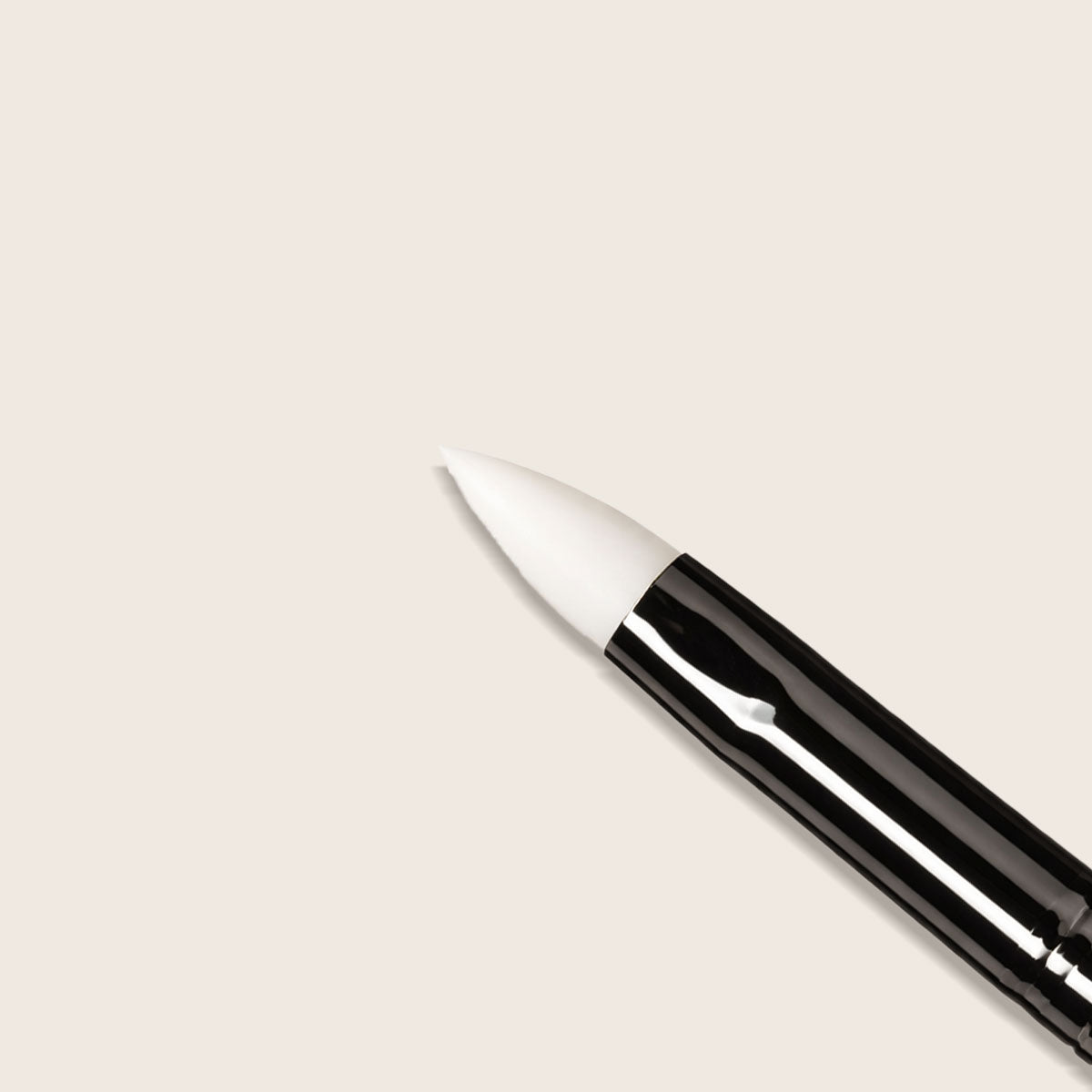 Pinceau strass rouge taille 4, langue de chat