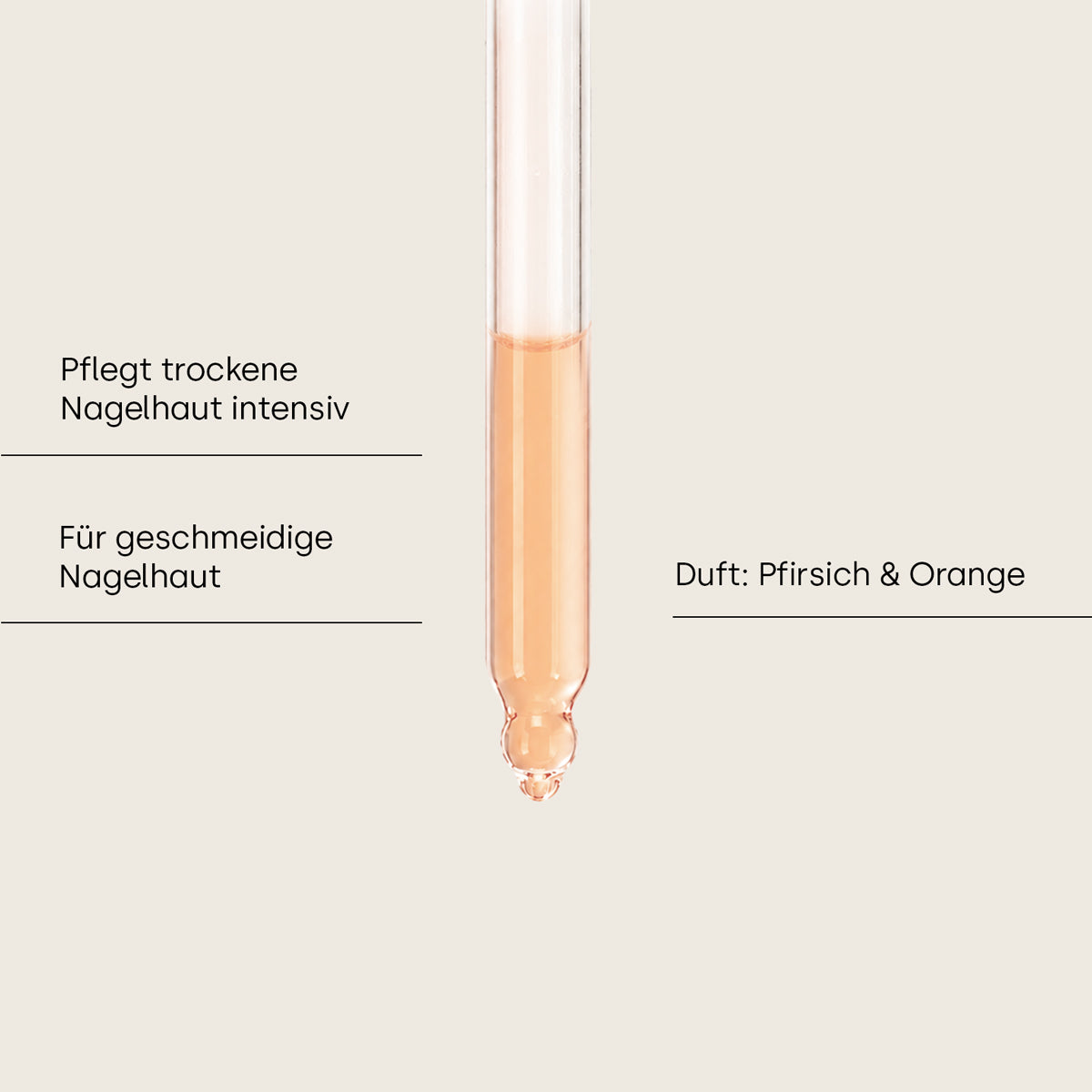 Nail Oil Peach Orange 75ml