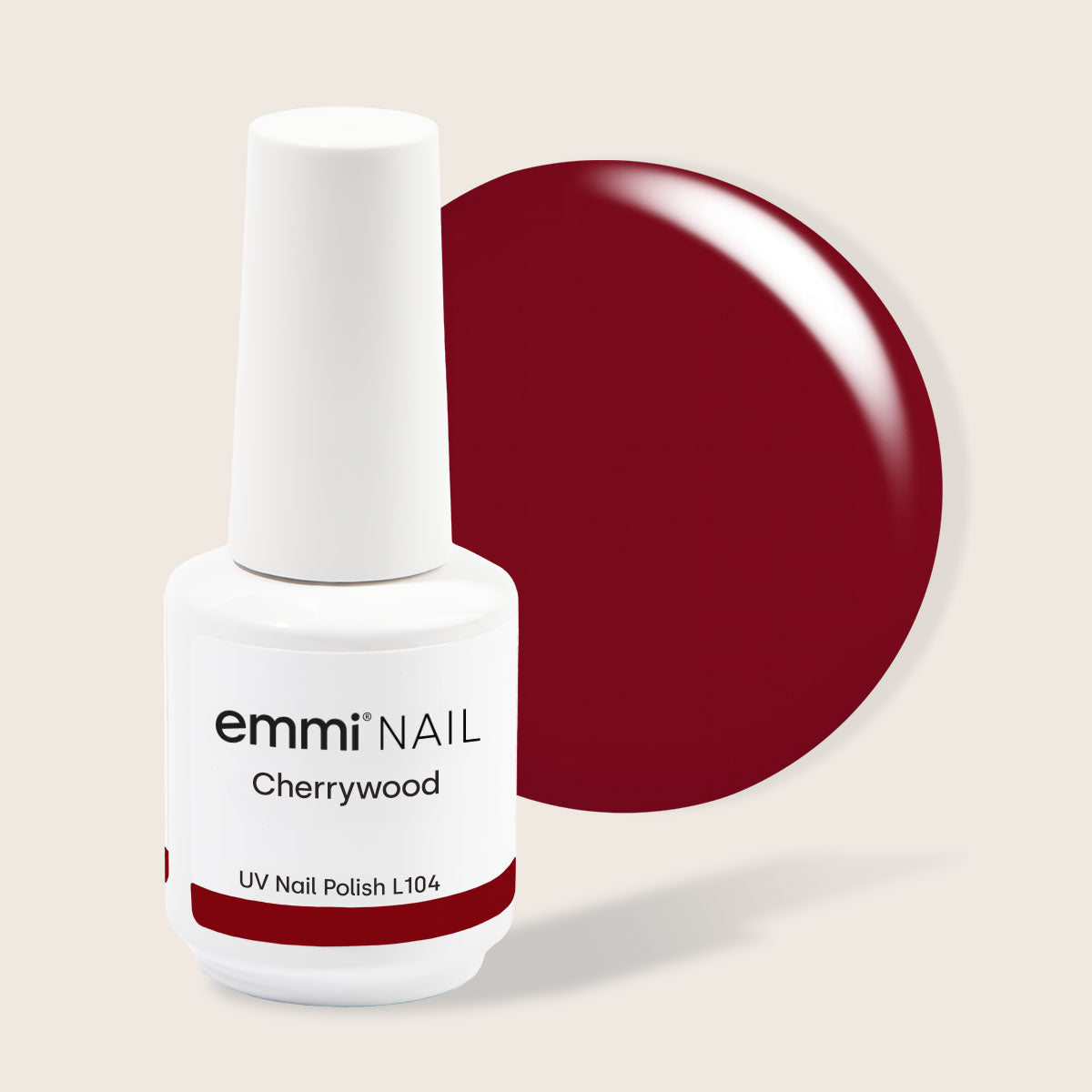 Vernis UV Shellac Cherrywood 15 ml -L104- 