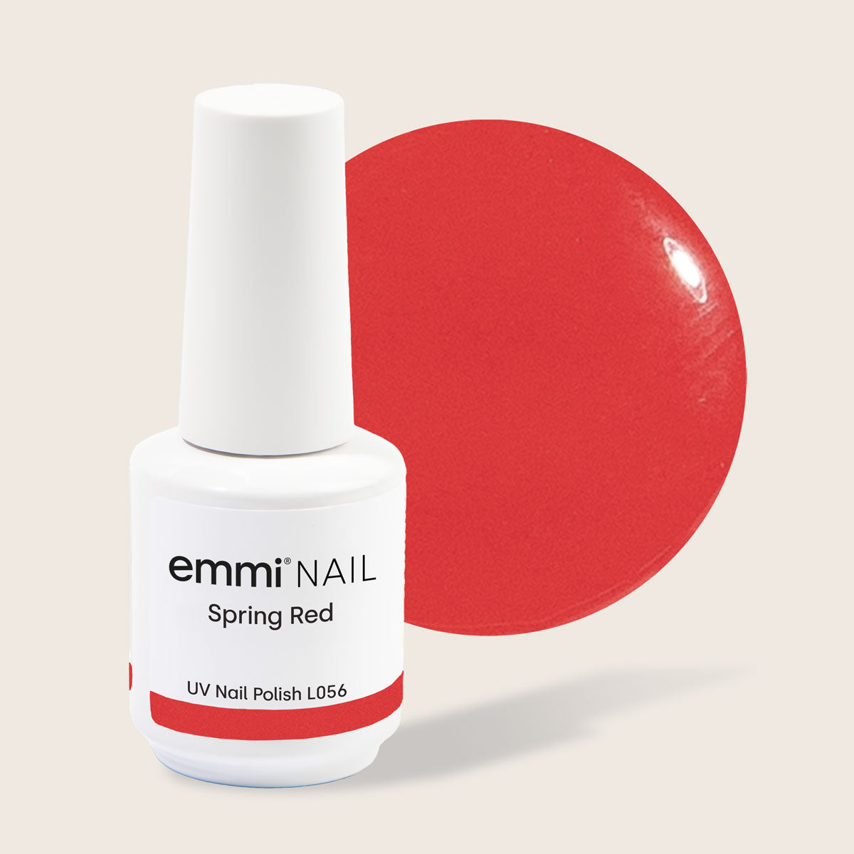 Shellac UV Polish Spring Red 15ml -L056-