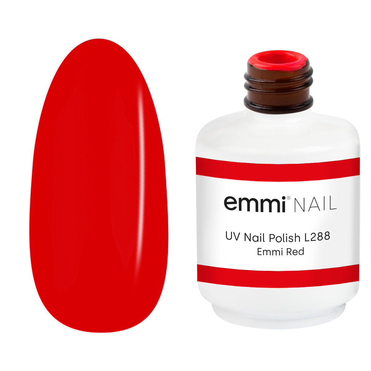 Shellac UV Polish Emmi Red 15ml -L288-