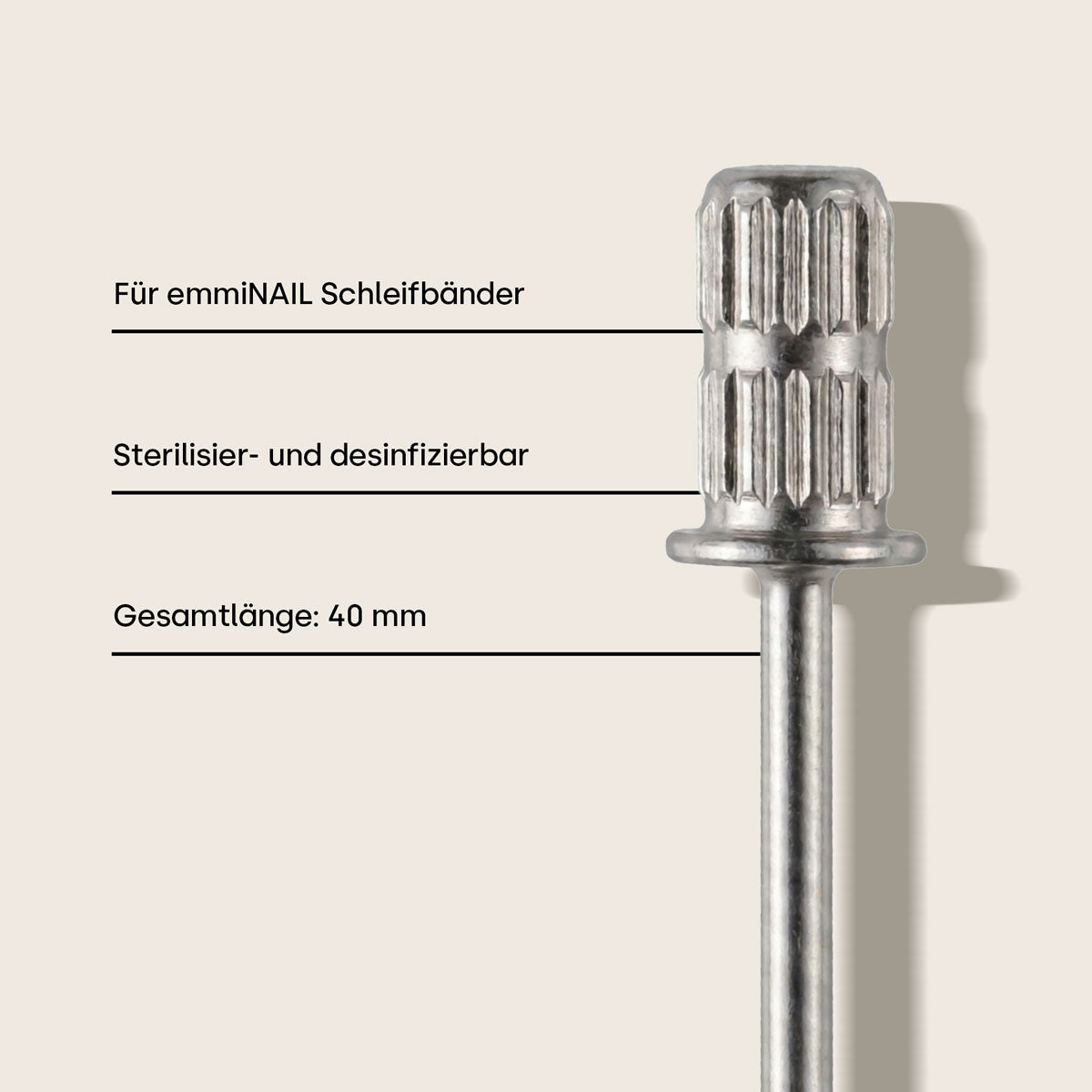 Emmi-Nail Mandrel Bit