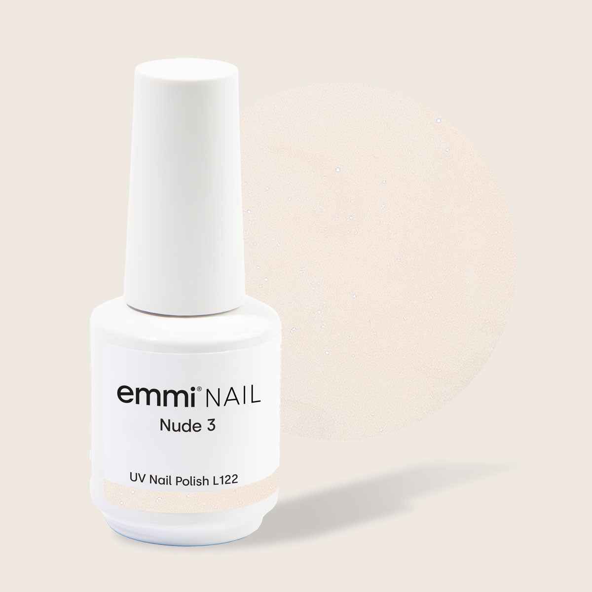Shellac UV Polish Nude 3 15ml -L122- 