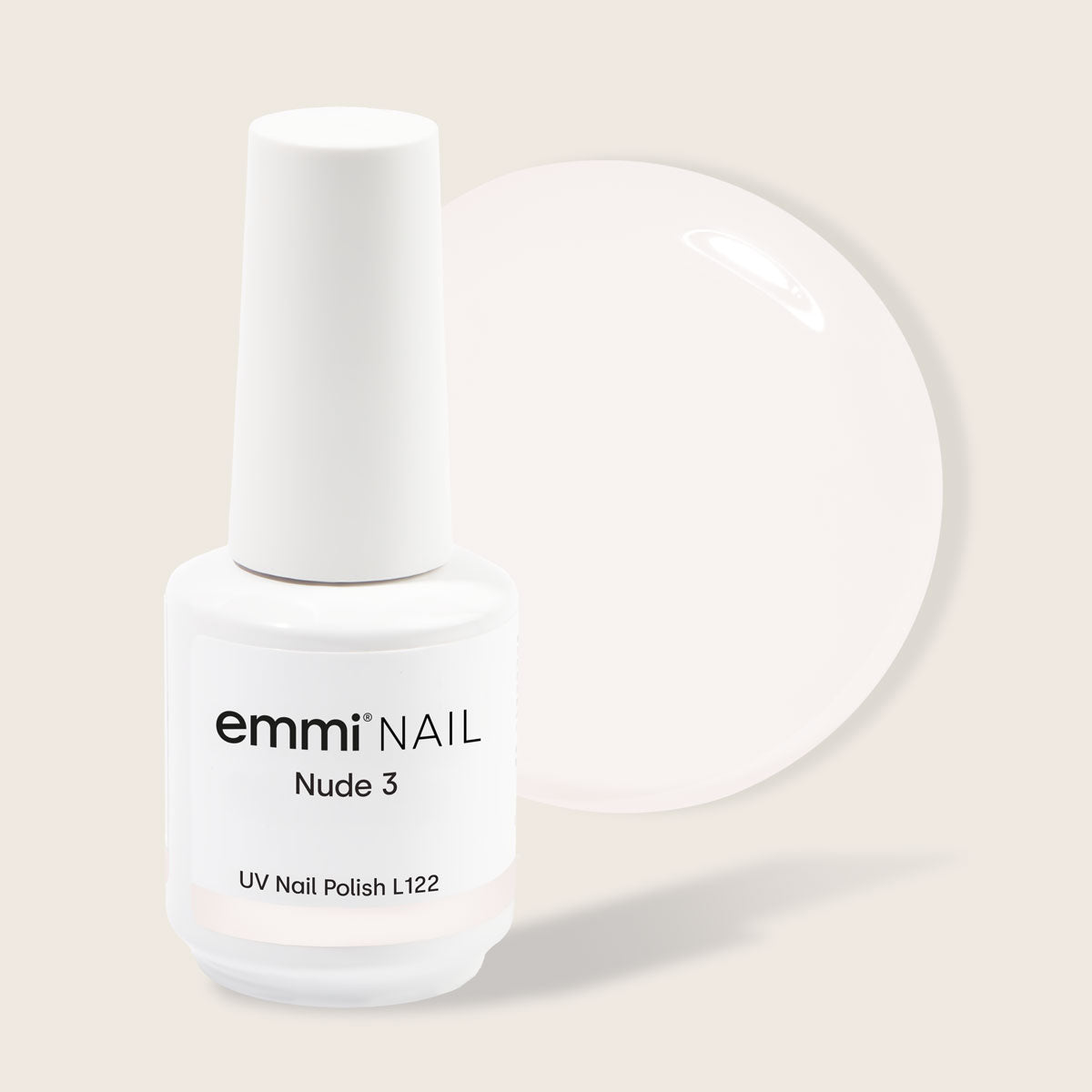 Shellac UV Polish Nude 3 15ml -L122-