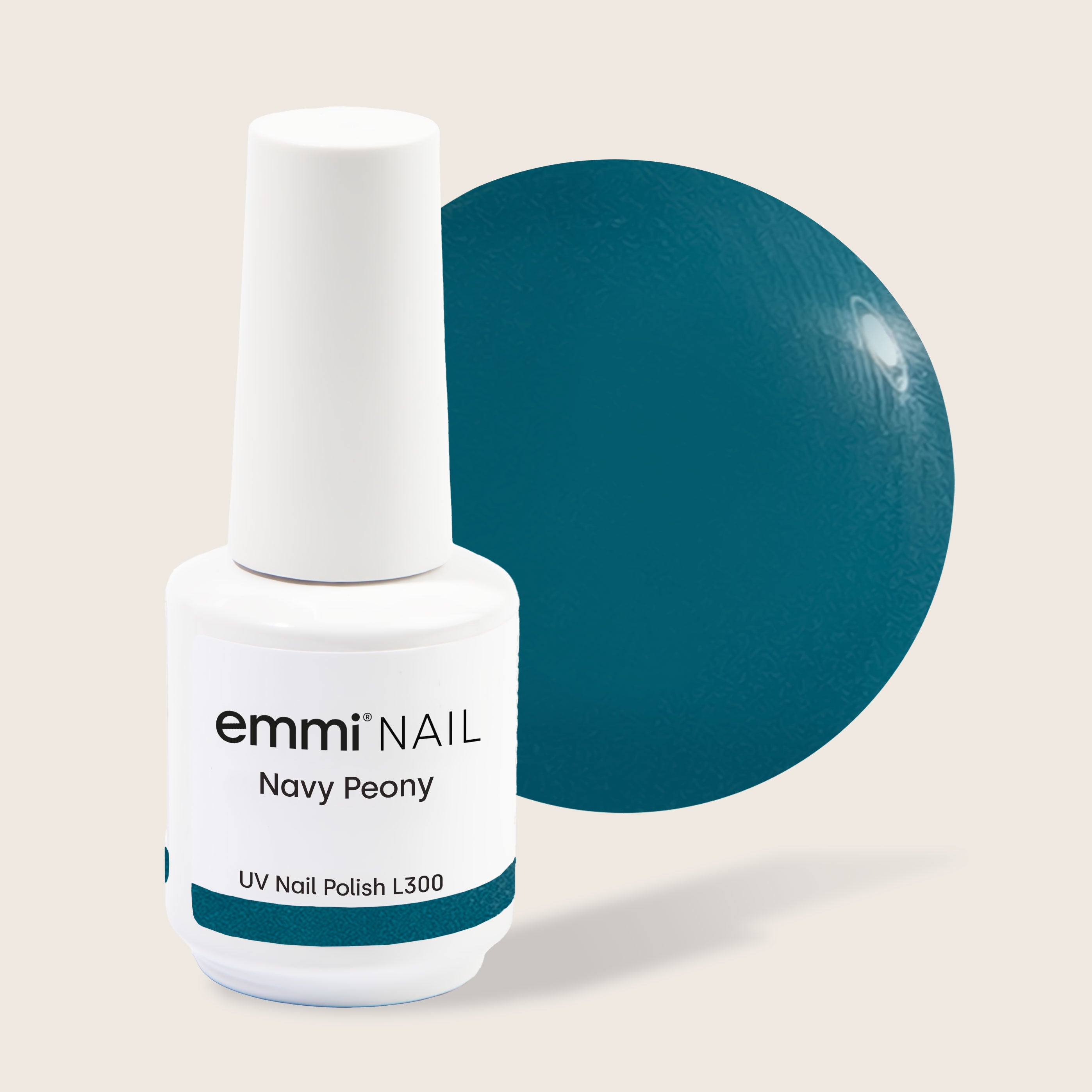 Shellac UV Polish Navy Peony 15ml -L300-