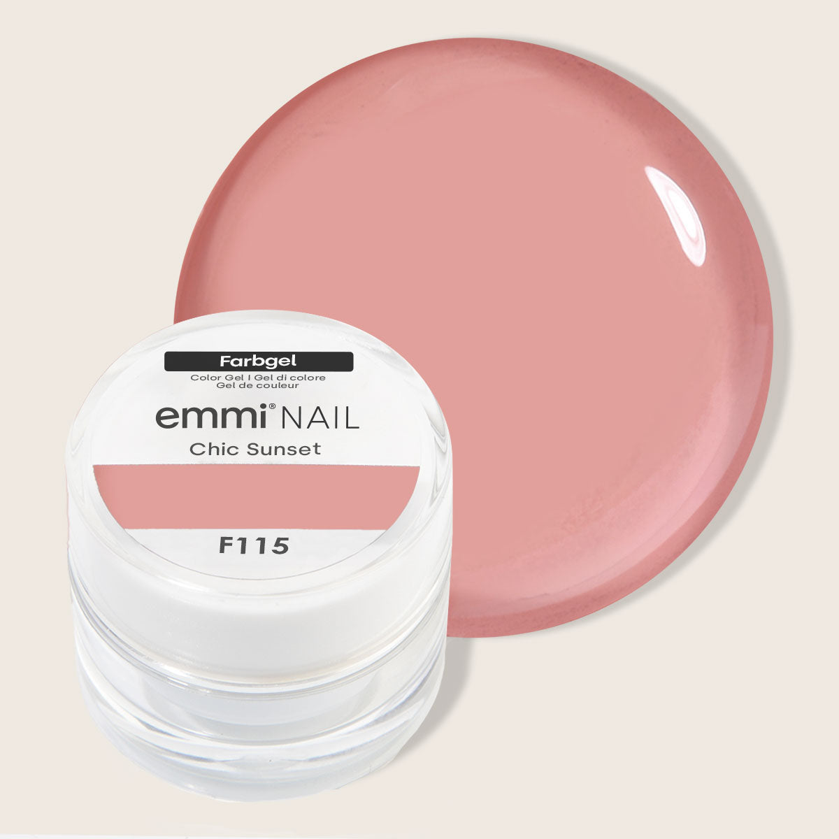 Emmi-Nail Farbgel Chic Sunset 5ml -F115-