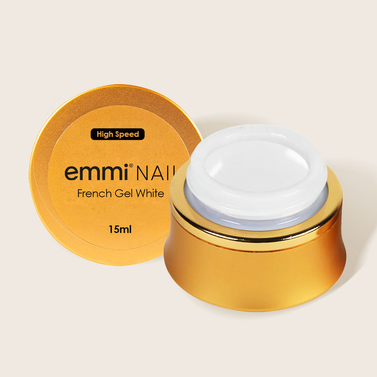 Gel French haute vitesse blanc 15 ml 