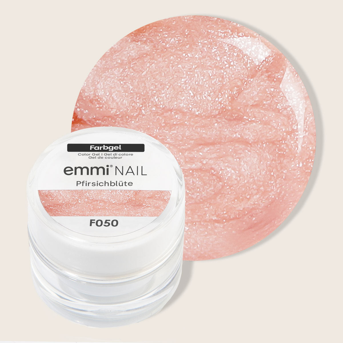 Emmi-Nail Color Gel Peach Blossom 5ml -F050- 