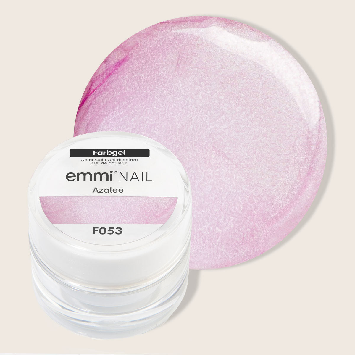 Gel de couleur pour ongles Emmi Azalée 5 ml -F053-