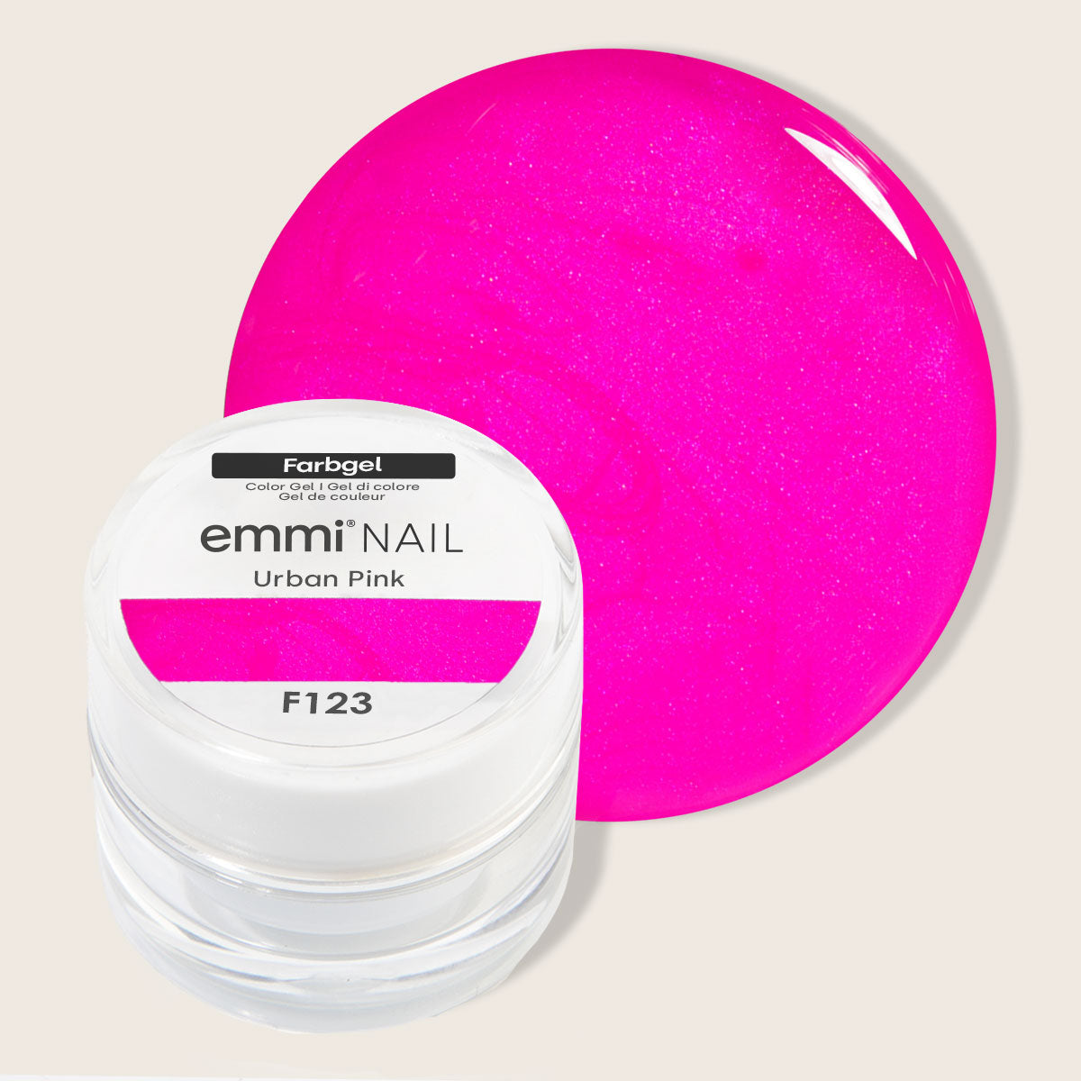 Gel de couleur Emmi-Nail Rose Urbain 5 ml -F123-
