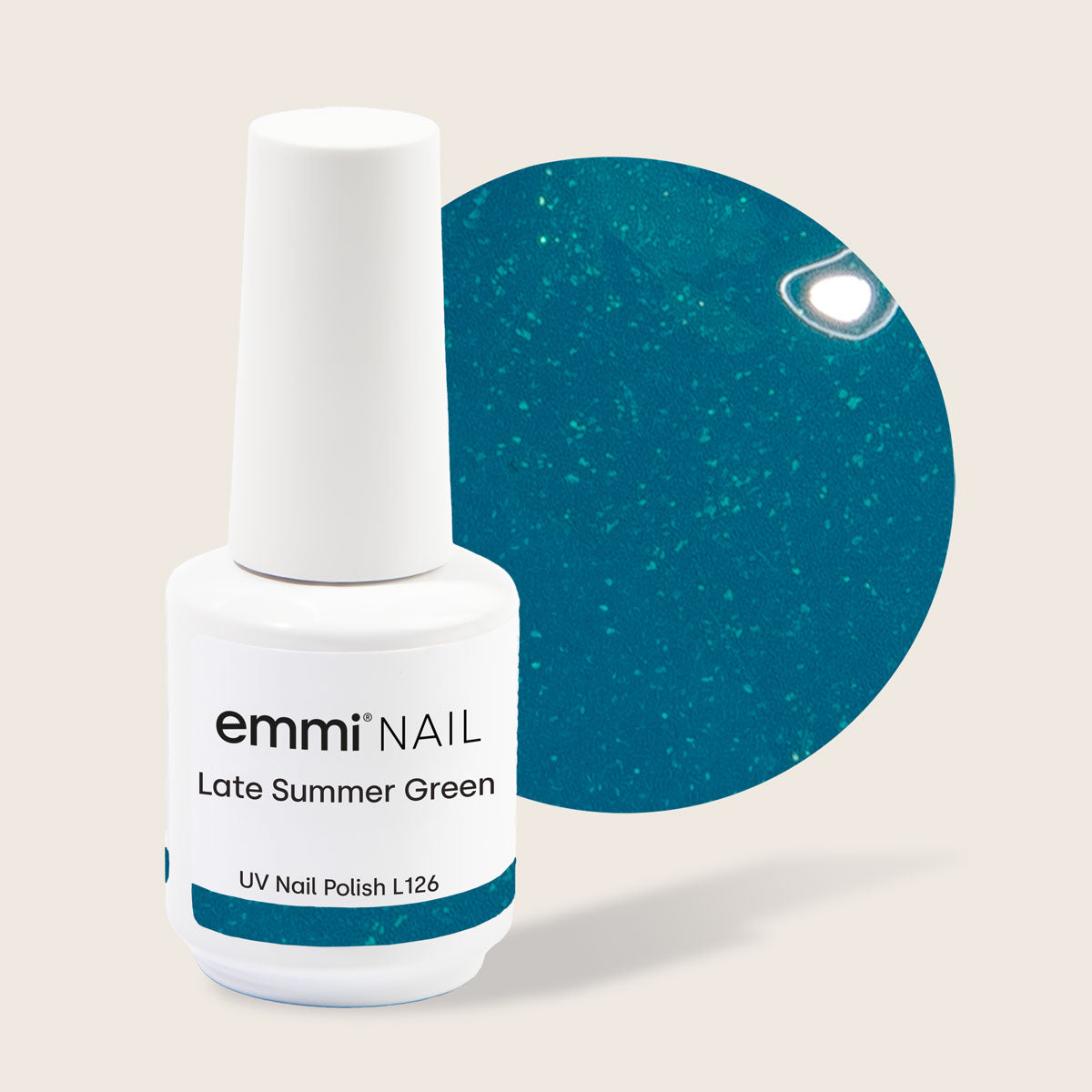 Shellac UV Polish Late Summer Green 15ml -L126-