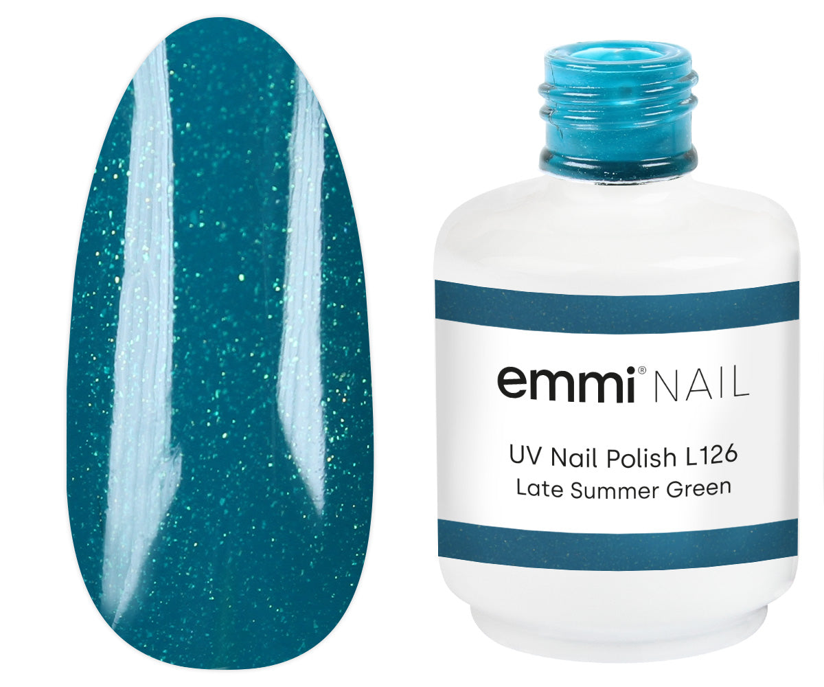 Shellac UV Polish Late Summer Green 15ml -L126-