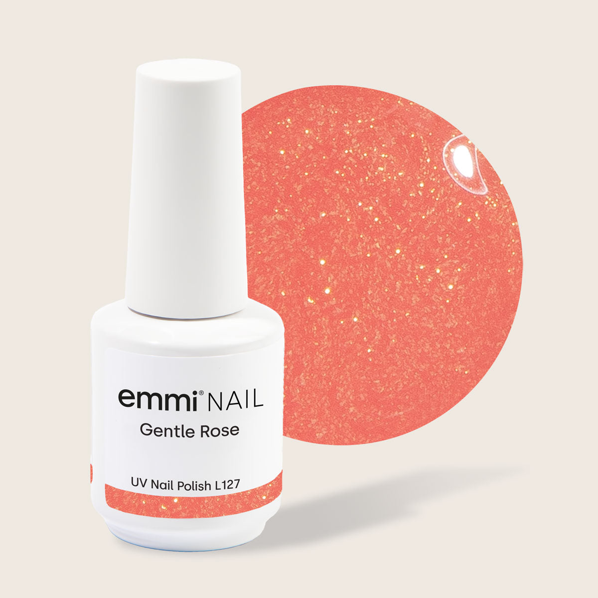 Shellac UV Polish Gentle Rose 15ml -L127-