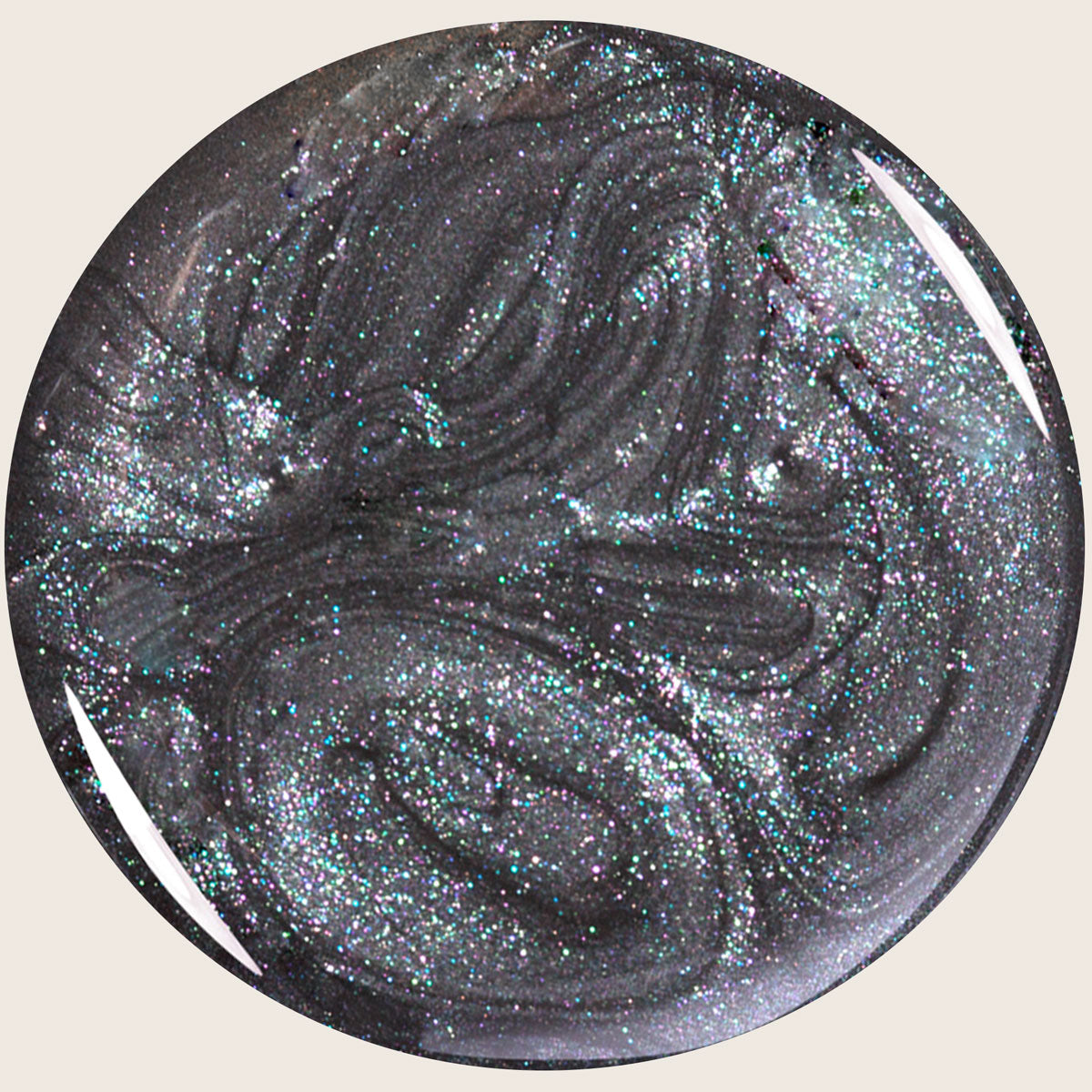 Gel de couleur Emmi-Nail Zeus Noir 5 ml -F162-