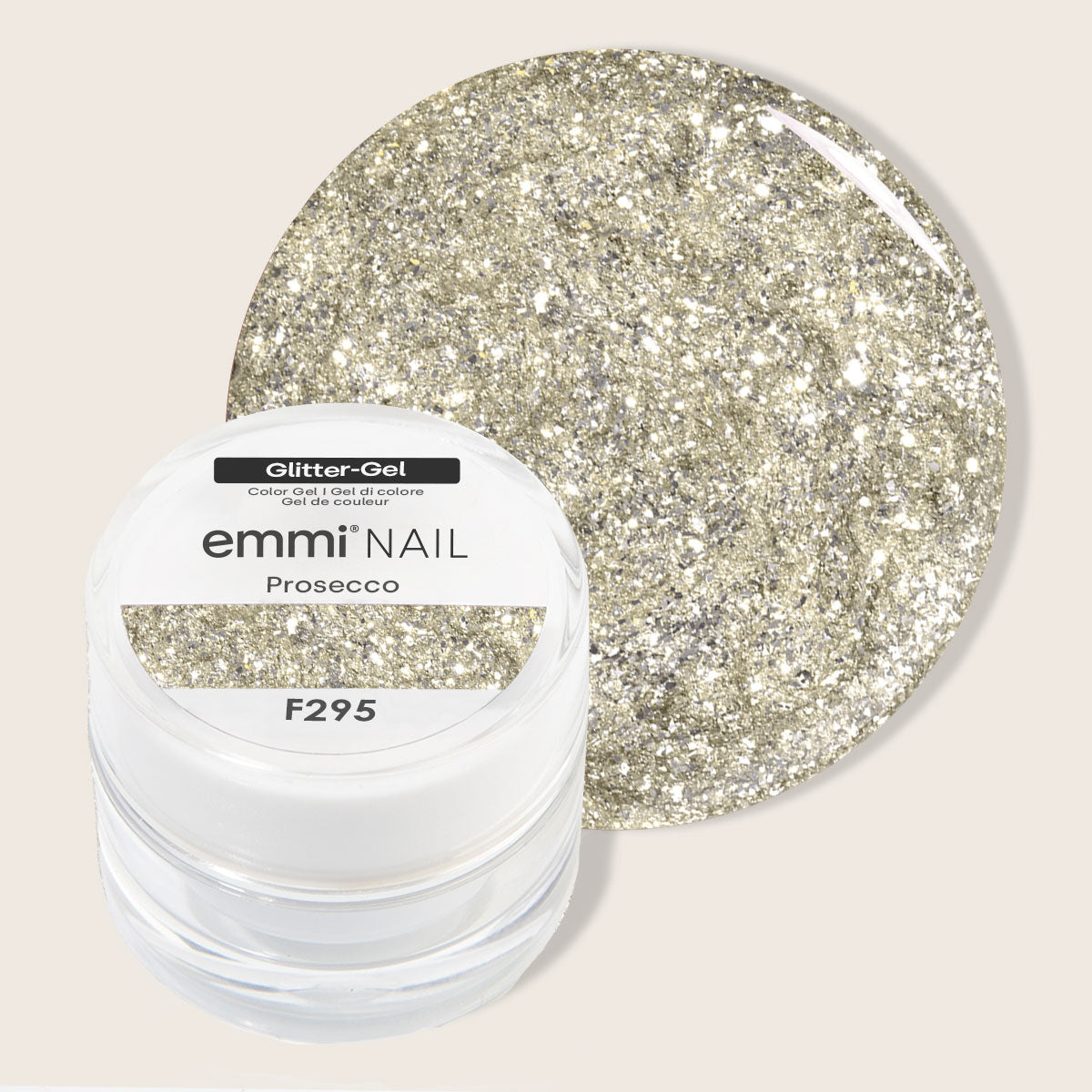 Emmi-Nail Color Gel Metal Prosecco -F141-