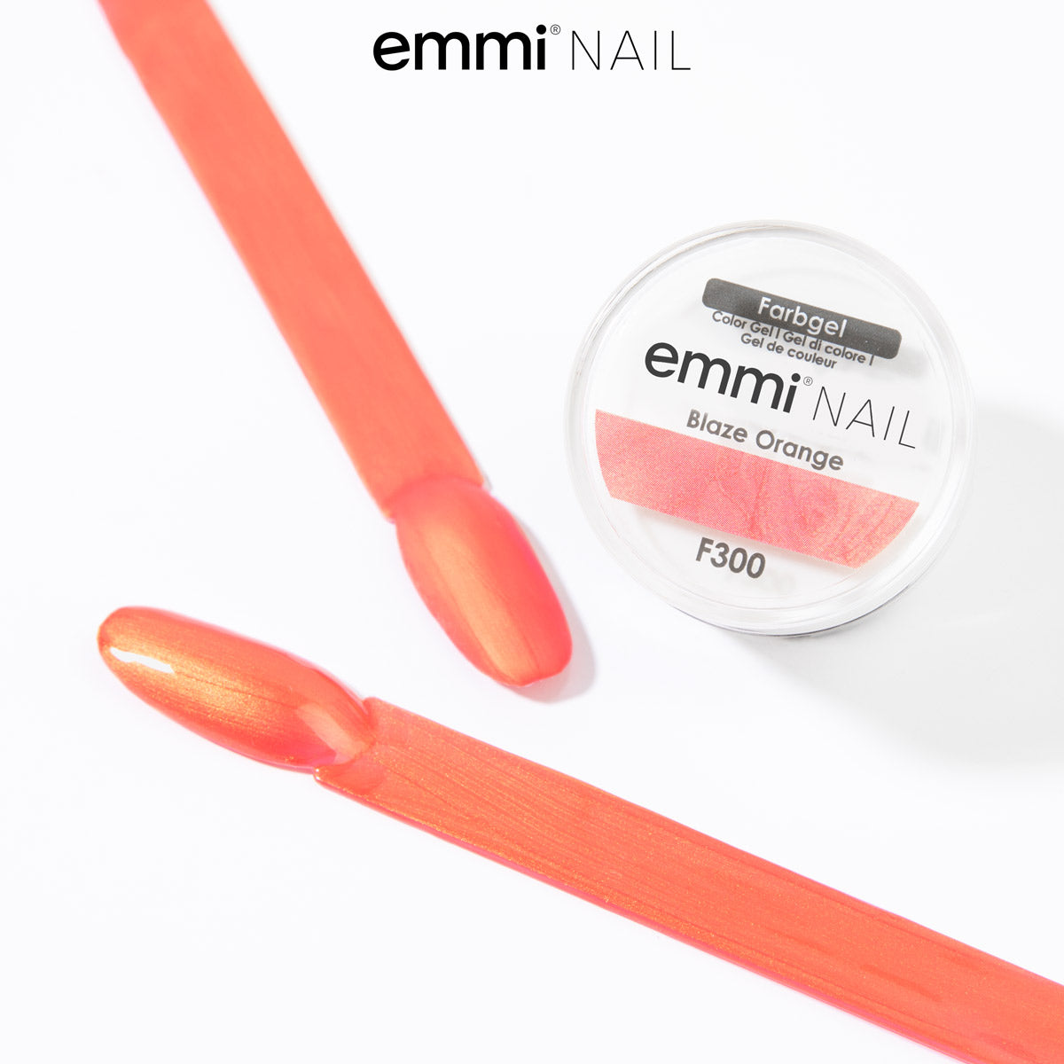Emmi-Nail Farbgel Blaze Orange -F300-
