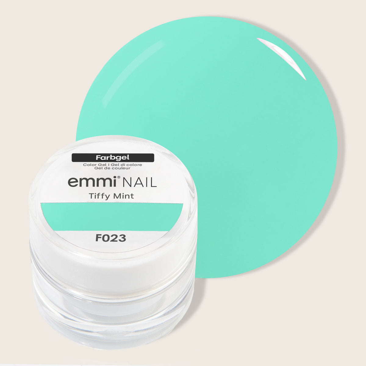Emmi-Nail Farbgel Tiffy Mint 5ml -F023-
