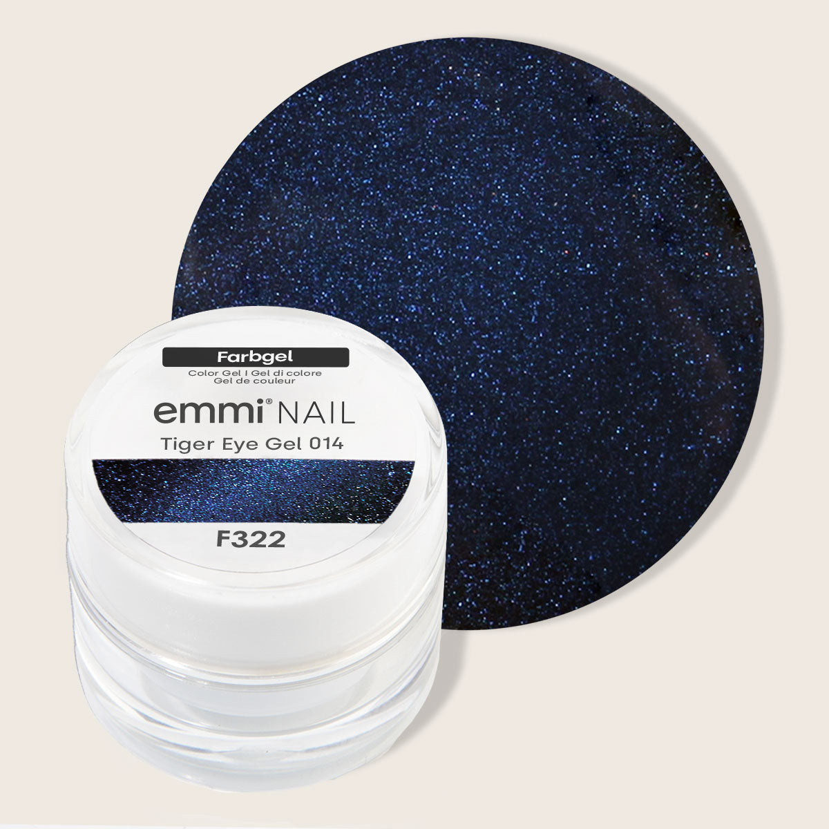 Emmi-Nail Tiger Eye Gel 14 -F322-