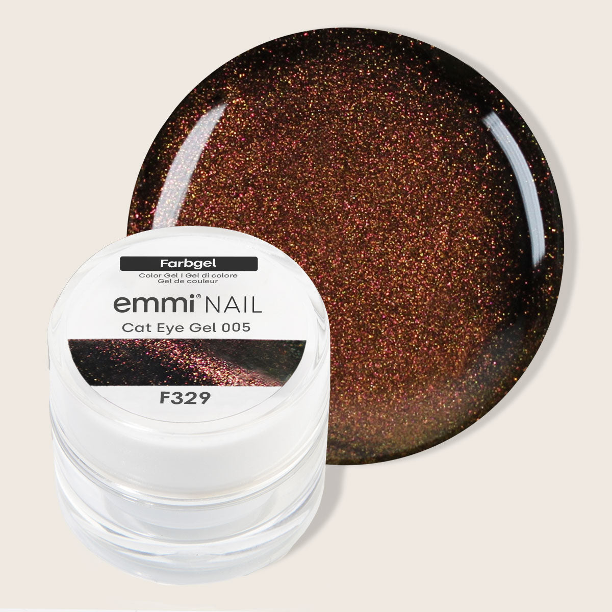 Emmi-Nail 5D Cat Eye Gel 005 -F329- 5ml