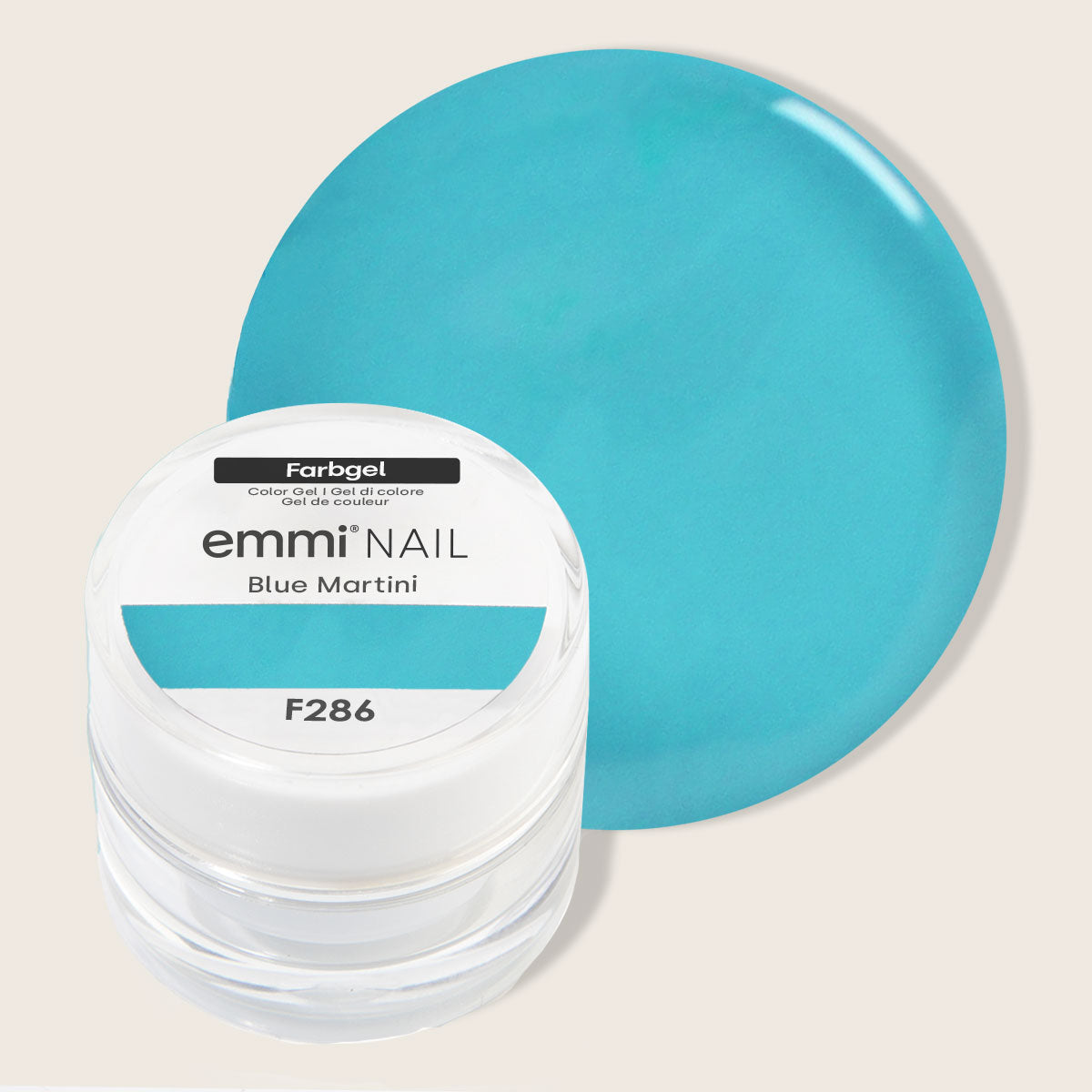 Emmi-Nail Farbgel Blue Martini  -F286-