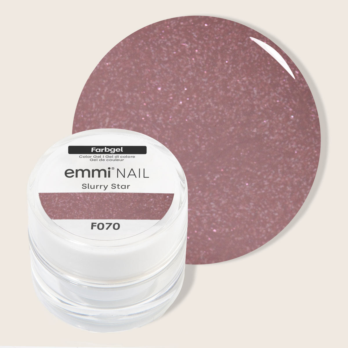 Emmi-Nail Farbgel Slurry Star 5ml -F070-
