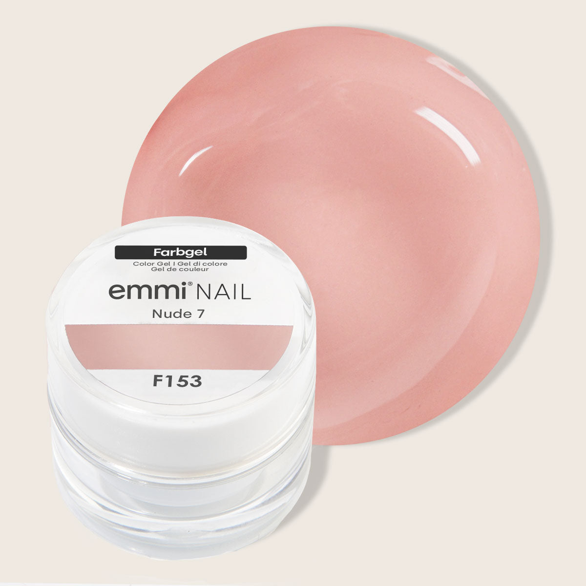 Emmi-Nail Farbgel Nude 7 5ml -F153-