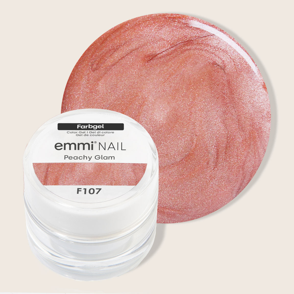 Emmi-Nail Farbgel Peachy Glam 5ml -F107-