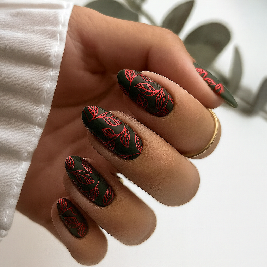 Gel de peinture/estampage pour ongles Emmi rouge 5 ml