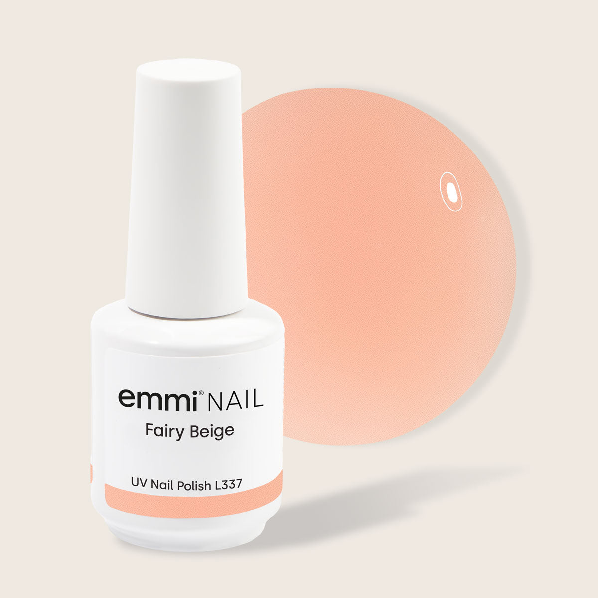 Shellac UV Polish Fairy Beige 15ml -L337-