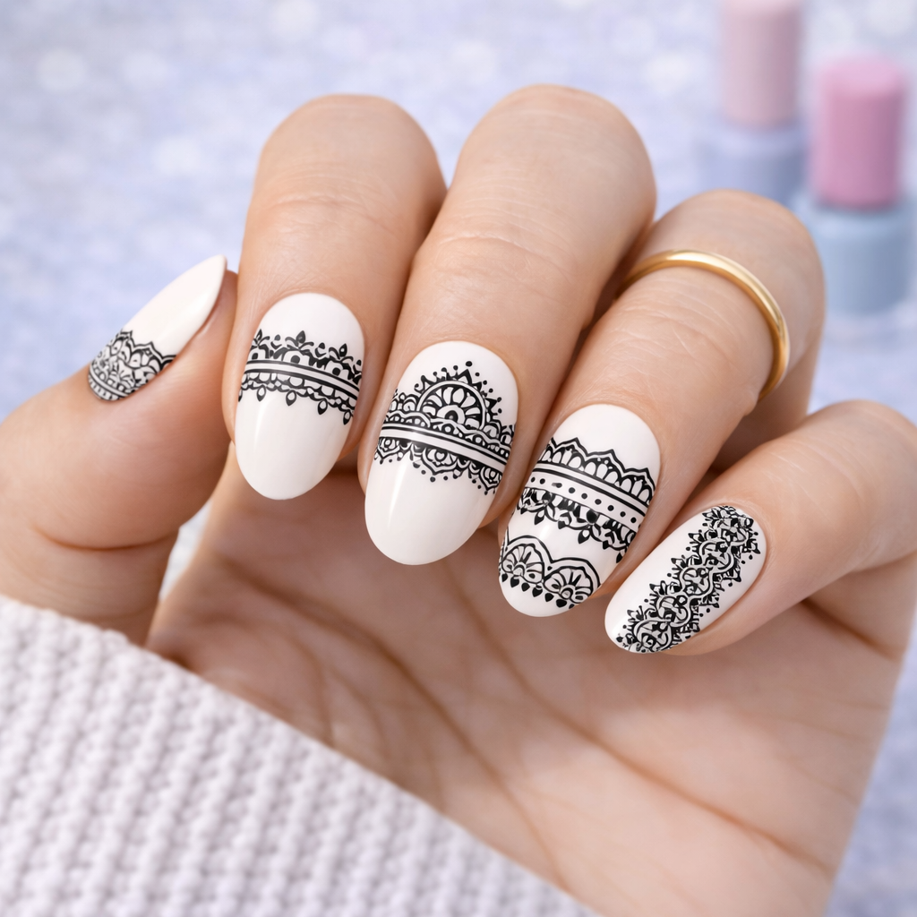 MoYou-London Schablone Henna 03