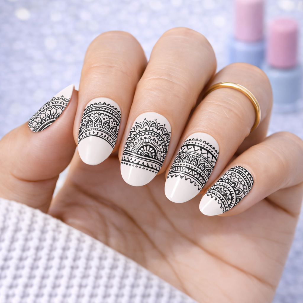 MoYou-London Stamping Schablone Mandala 05