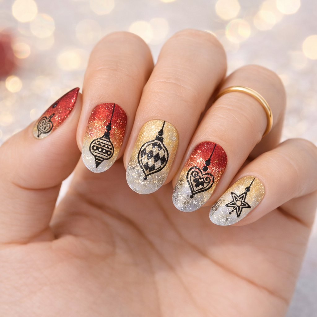 MoYou-London Schablone Festive 18