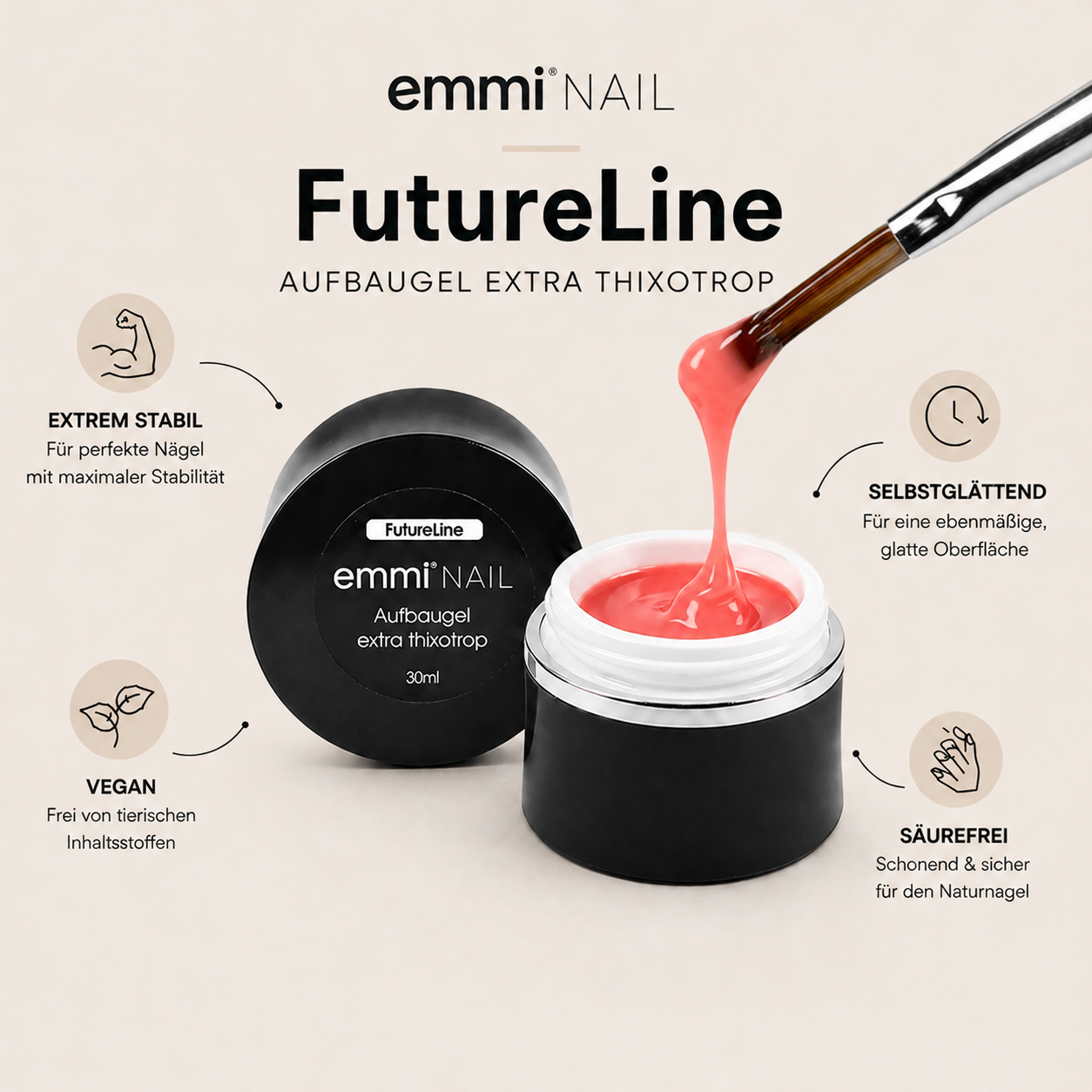 Futureline Aufbaugel extra thixotrop