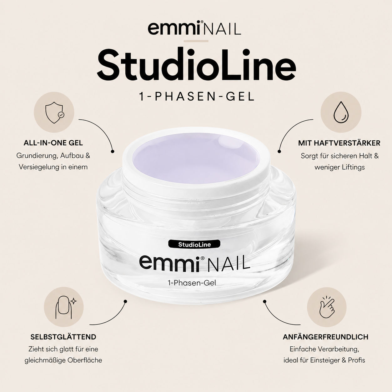 Emmi-Nail Studioline 1-Phasen-Gel