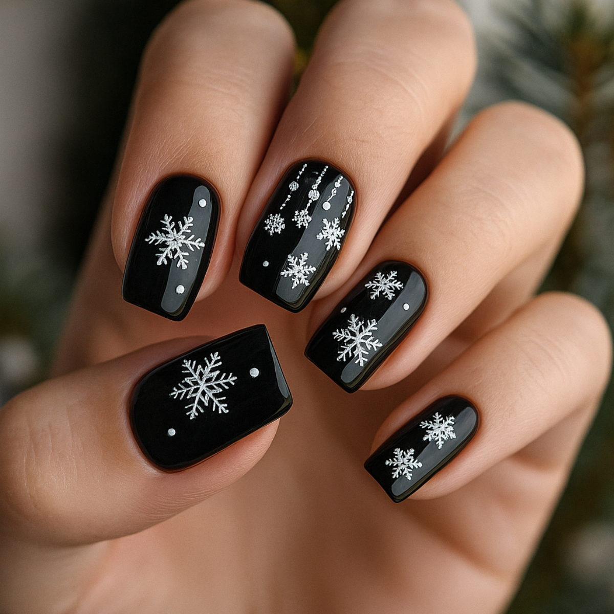 Emmi-Nail 5D Art Nail Sticker Snowflake