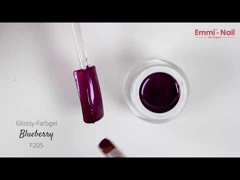 Emmi-Nail Glossy-Gel Blueberry 5ml -F205-