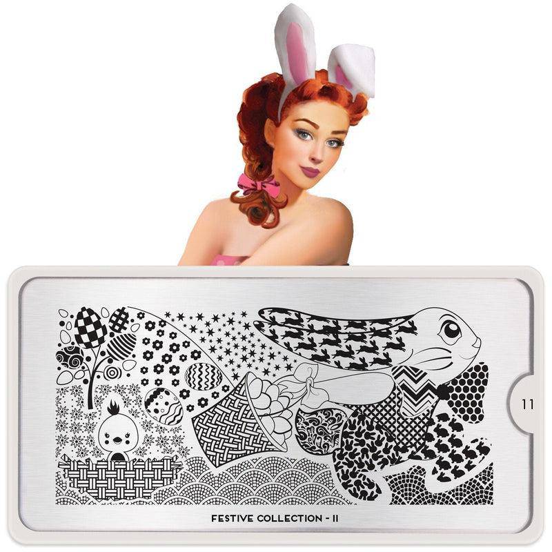 MoYou-London Schablone Festive 11