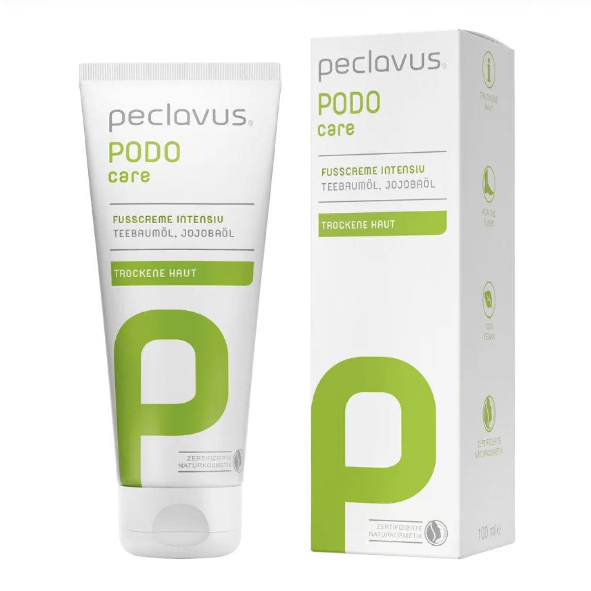 RUCK peclavus PODOcare Fußcreme intensiv, 100 ml