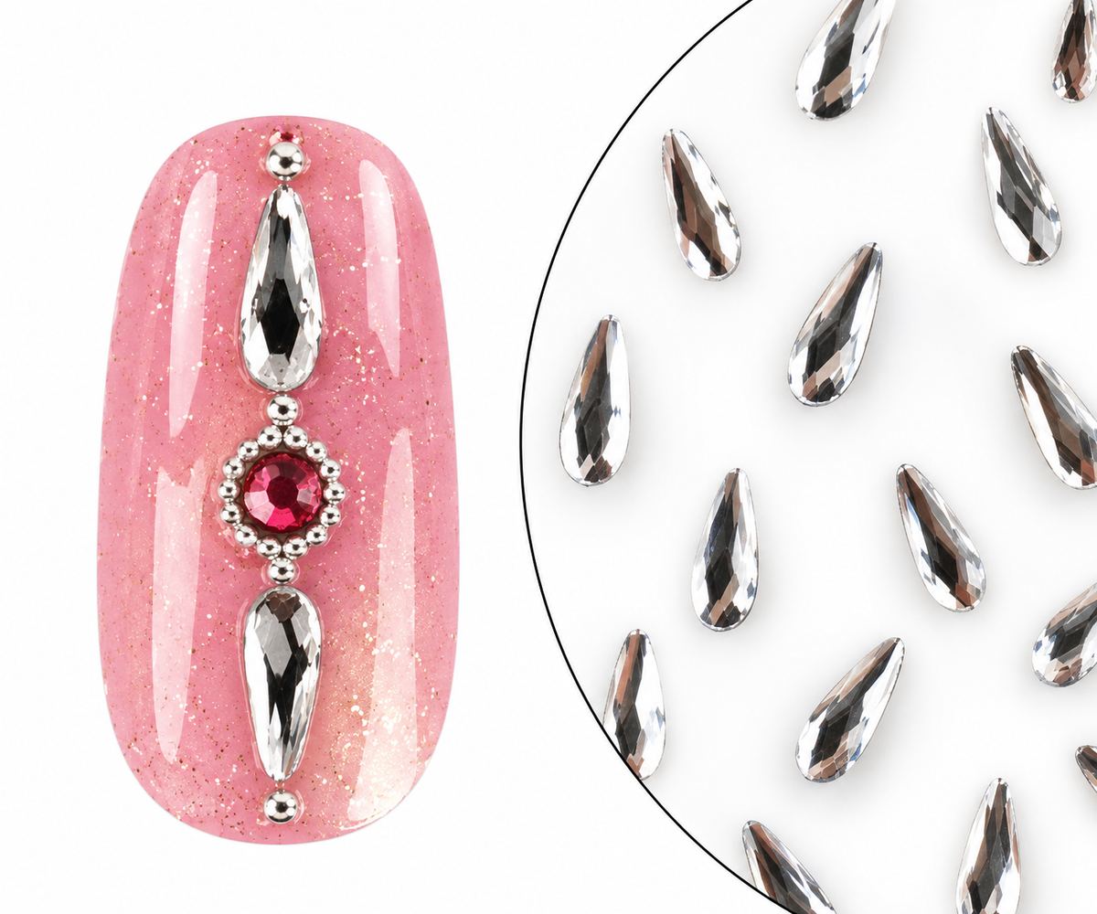 Strasssteine Diamant Tropfen