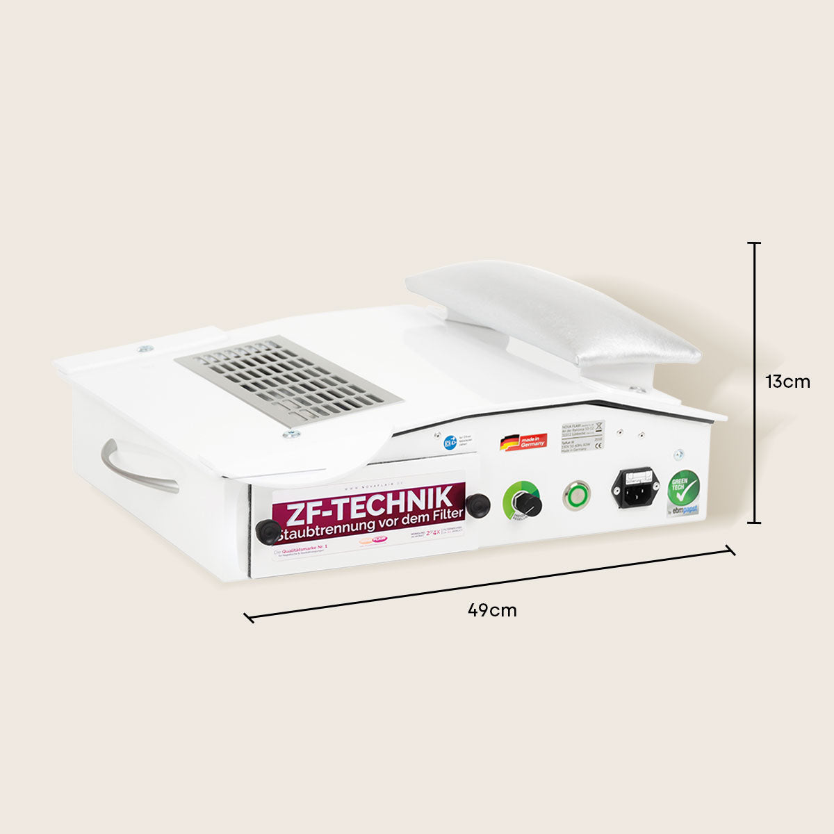 Mobile Auftisch-Staubabsaugung Taifun 3 GreenTech