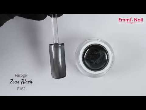 Emmi-Nail Farbgel Zeus Black 5ml -F162-
