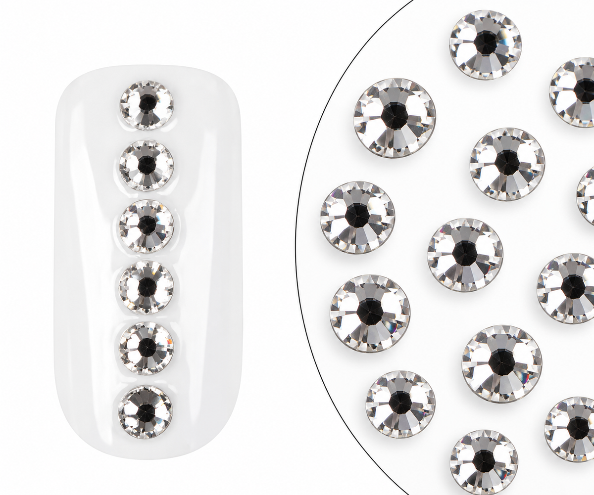 Strasssteine SS12 Crystal